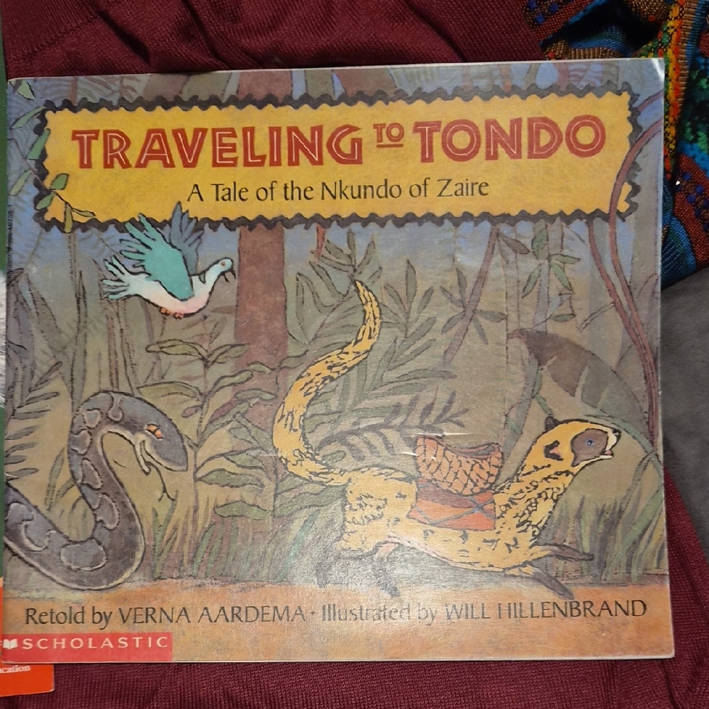 Scholastic's Traveling to Tondo -  Vibrant Cover Art